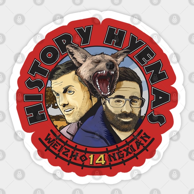 History Hyenas Podcast Sticker by History Hyenas